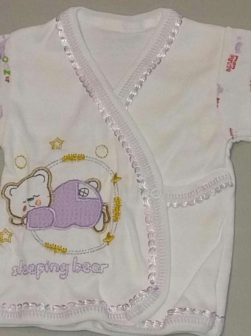 Wyprawka niemowlęca pajacyk body czapeczka śliniak rękawiczki 56.b0