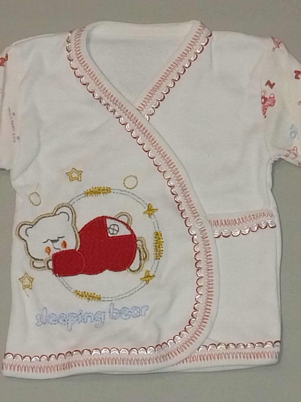 Wyprawka niemowlęca pajacyk body czapeczka śliniak rękawiczki 56.b0