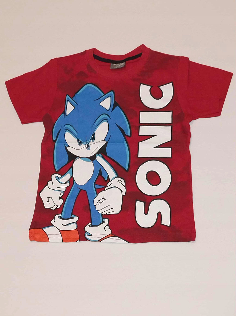 Komplet chłopięcy letni SONIC koszulka i krótkie spodenki Bambik
