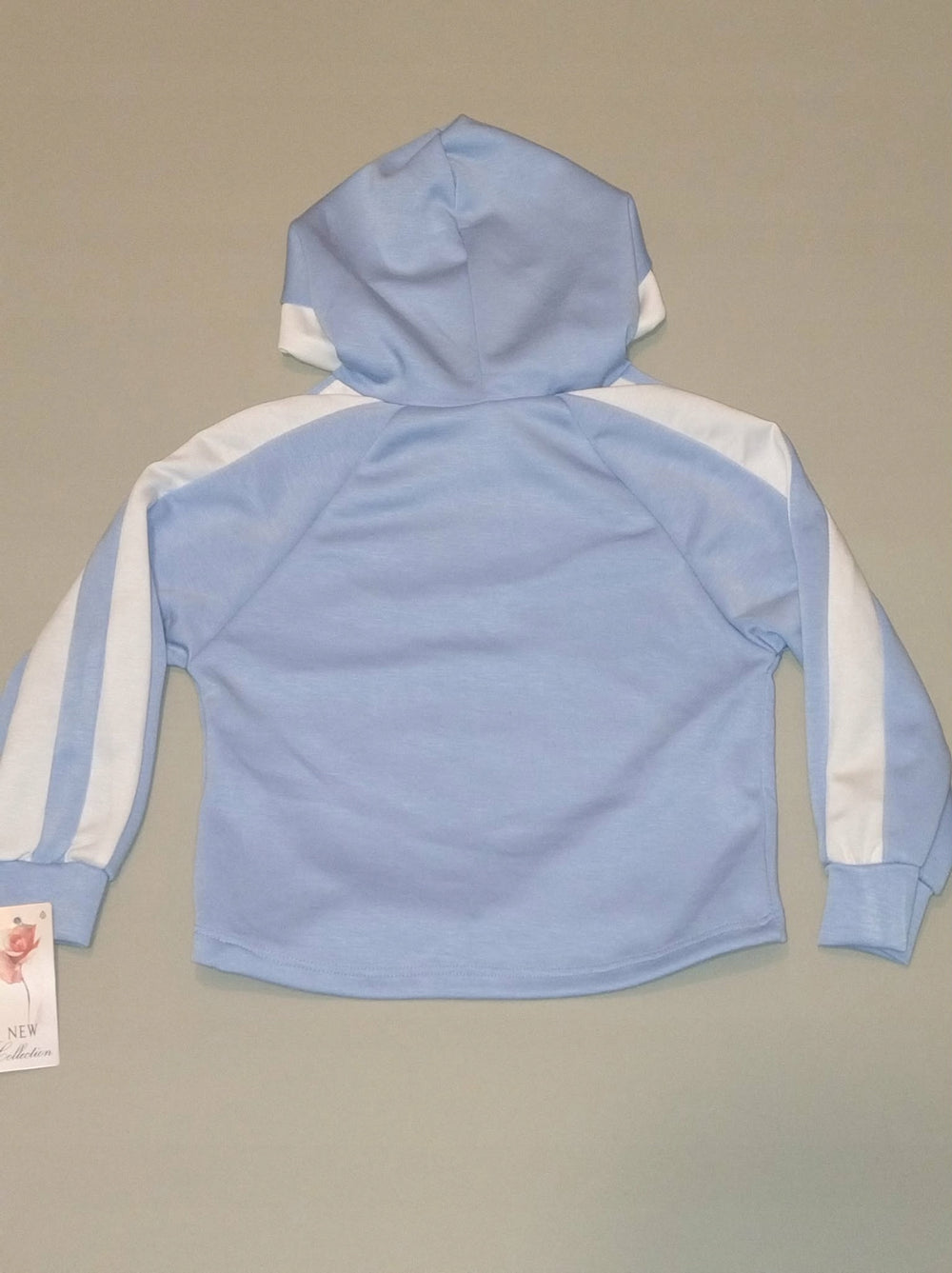 Dres dziewczęcy HUNTRX błękitny bluza z kapturem komplet