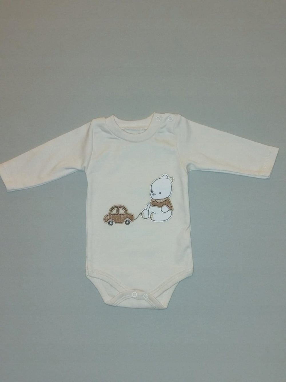 Komplet dla niemowlaka body + spodenki bawełna 56.b8