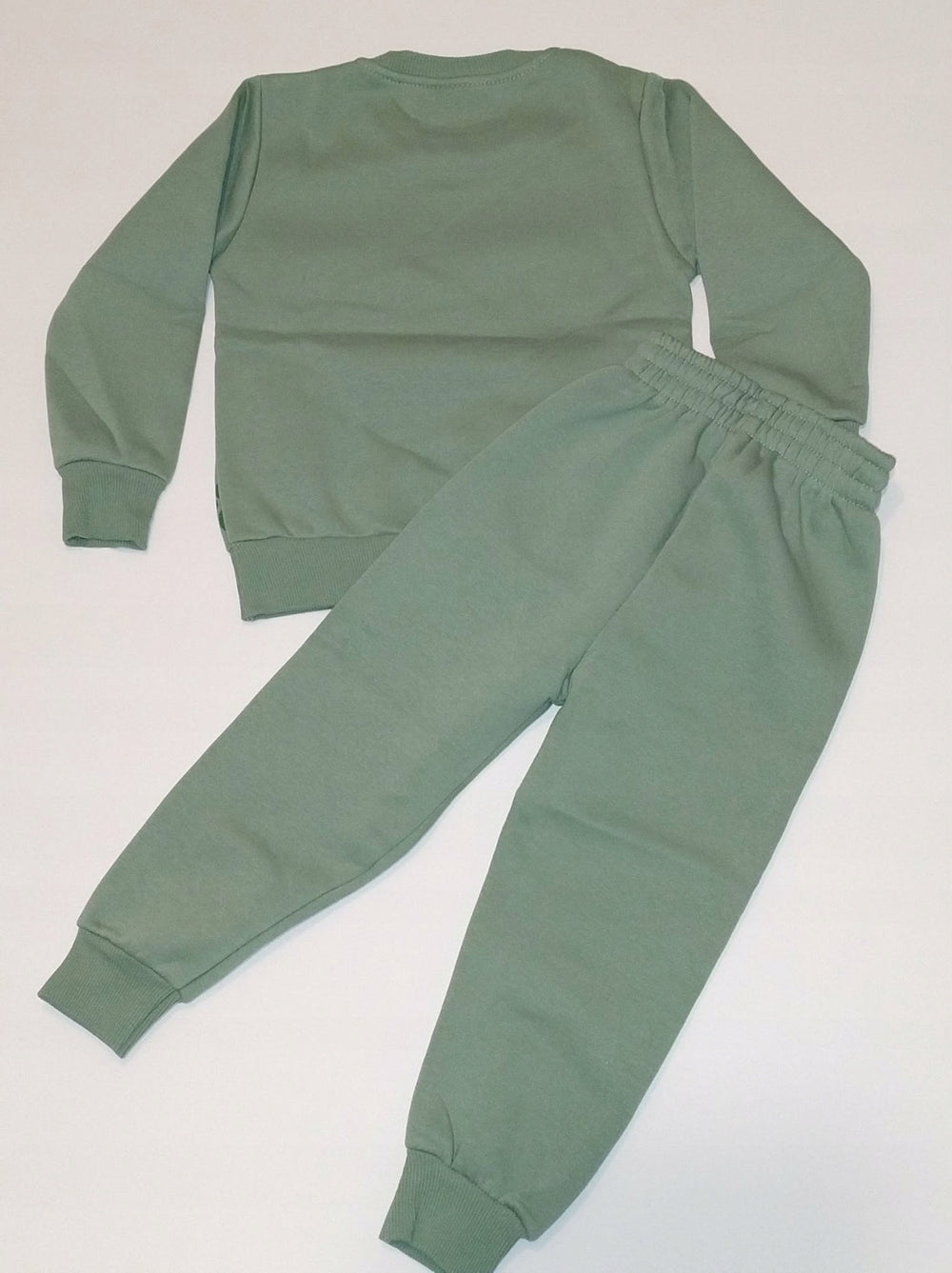Dres dla dziewczynki komplet Skye zielony bluza spodnie Bambik