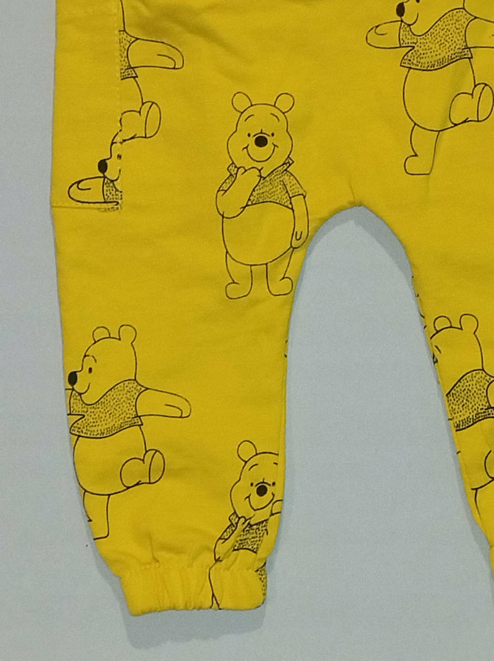Komplet niemowlęcy żółty miś ogrodniczki bluzka Murat Baby