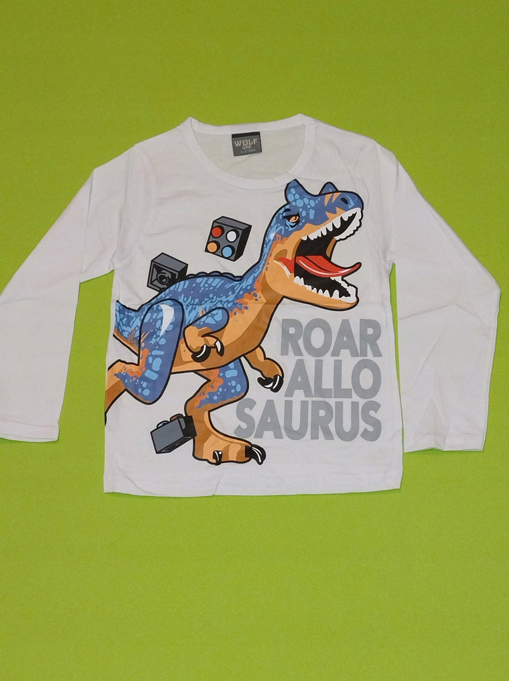 Komplet Dres chłopięcy dinozaur ROAR ALLOSAURUS 3-częściowy Bambik