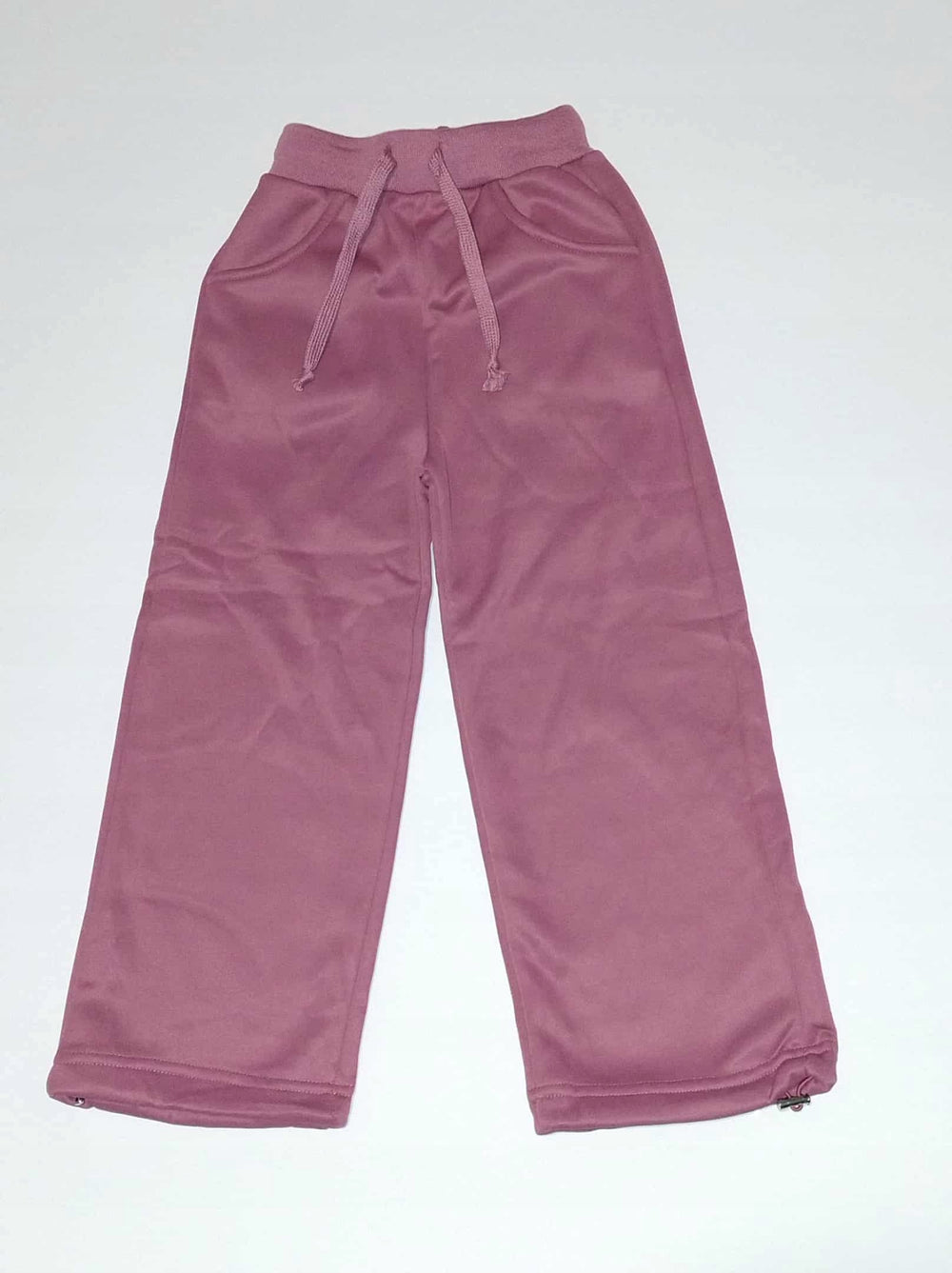 Komplet dla dziewczynki polarowy dres bluza i spodnie Bambik
